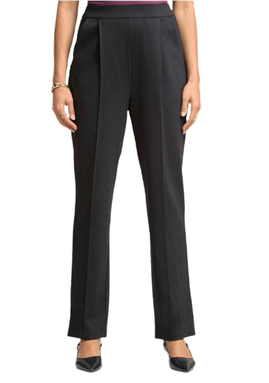 Barrel Leg Pants in Black by Dear Scarlett