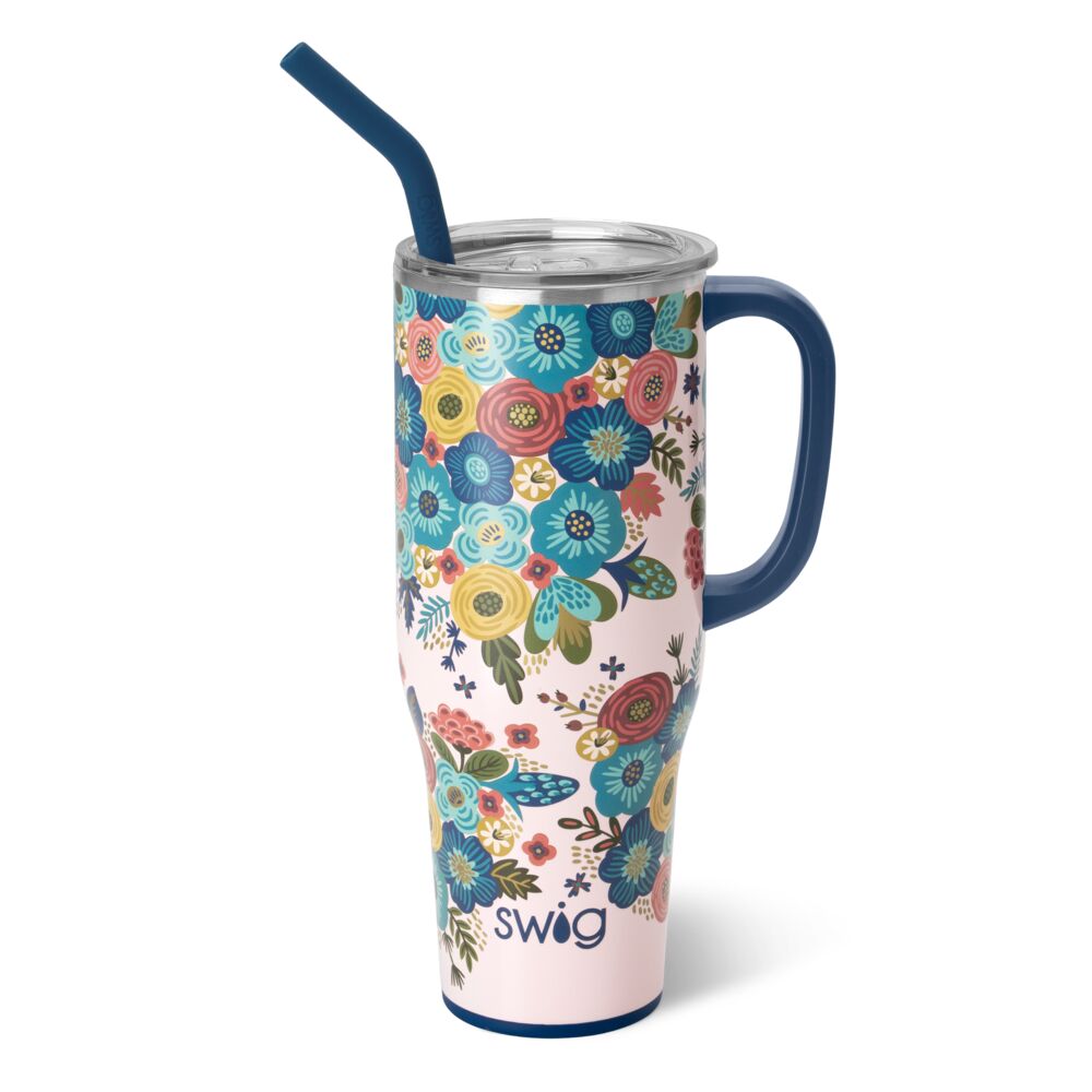Bella Rosa 40oz Mega Mug by Swig Life