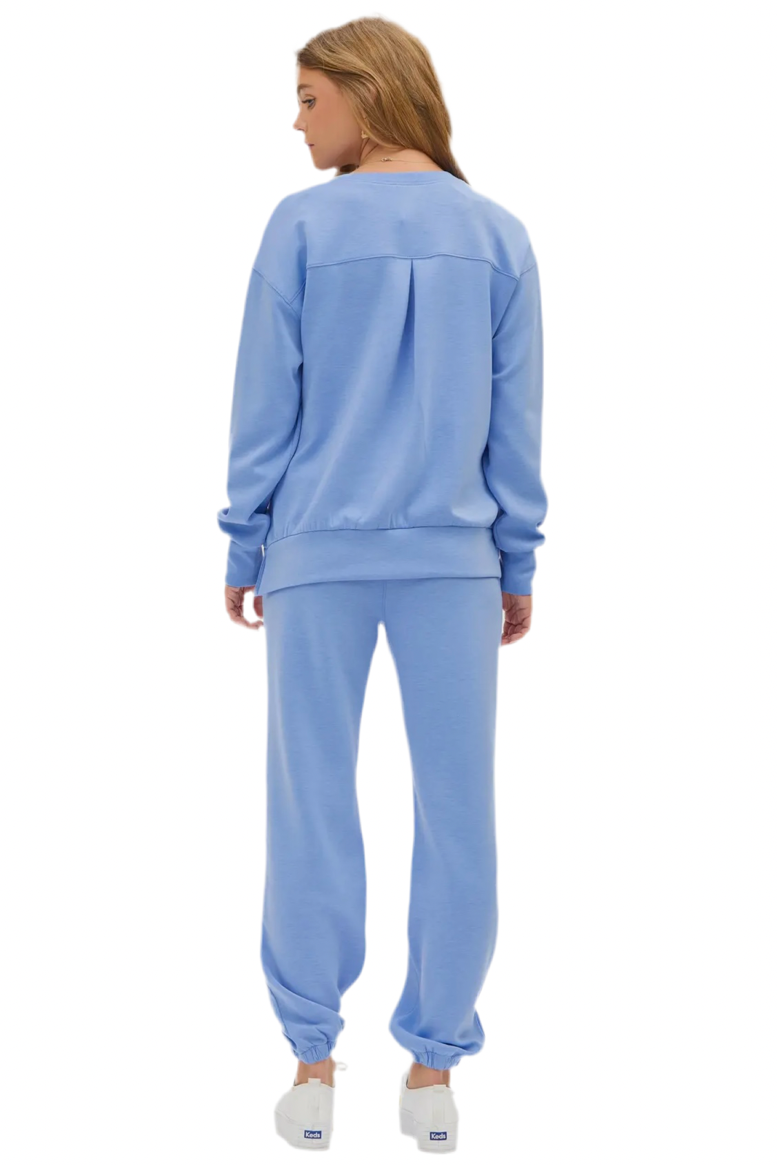 Crew Neck Pullover + Jogger Travel Set by Dear Scarlett