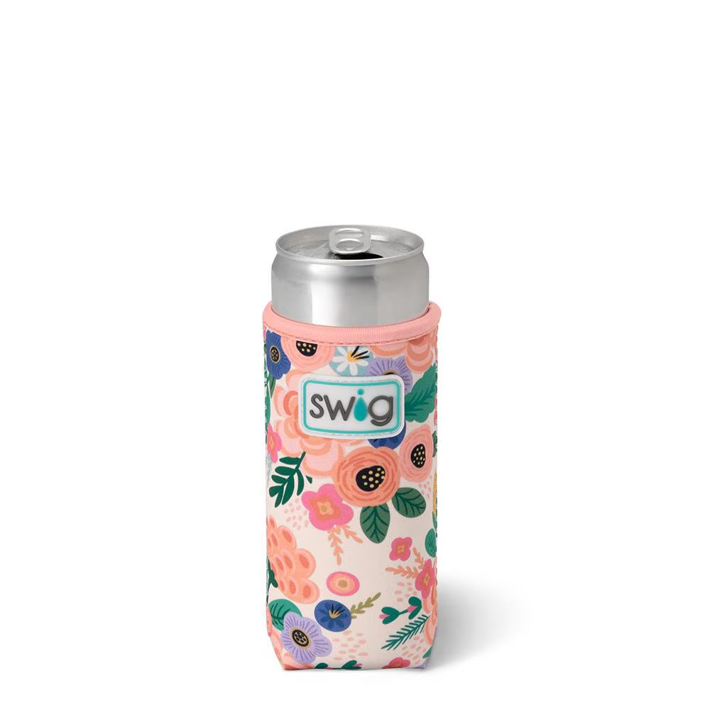 Full Bloom Slim Can Coolie by Swig Life
