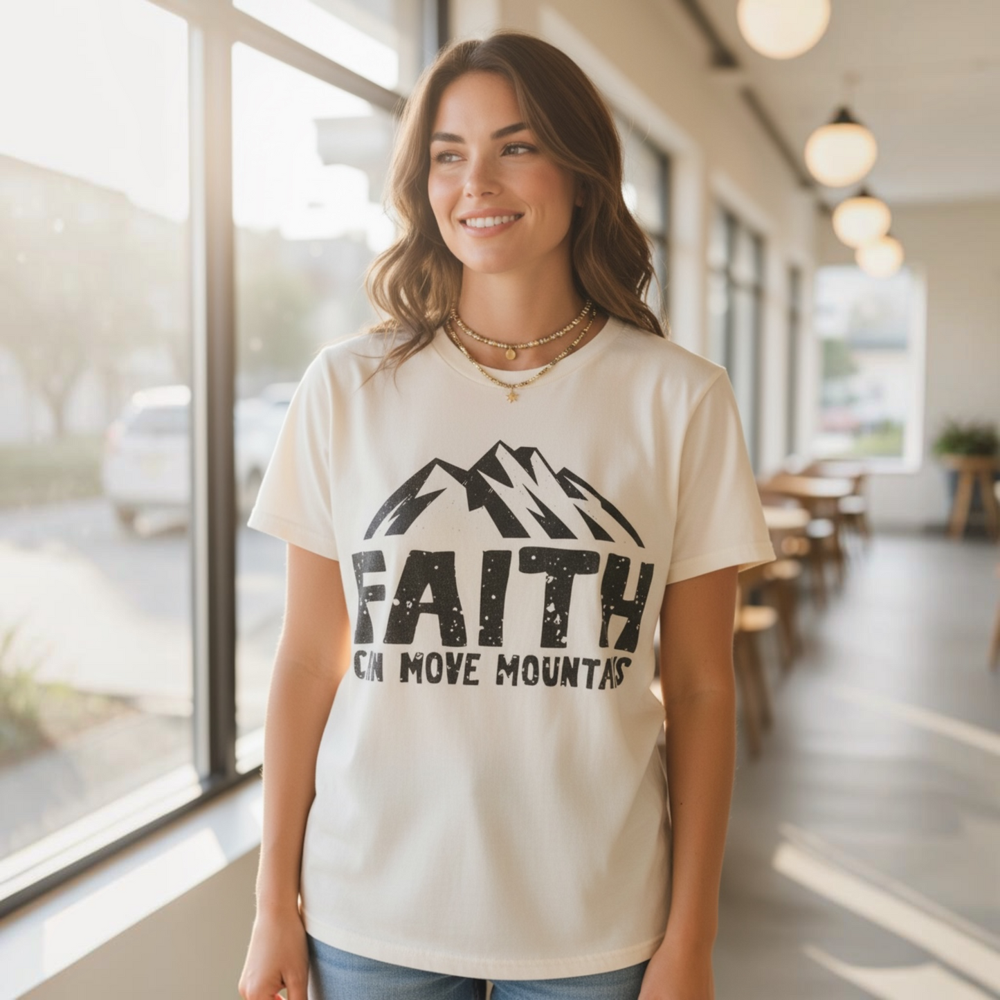 Faith Can Move Mountains T-Shirt