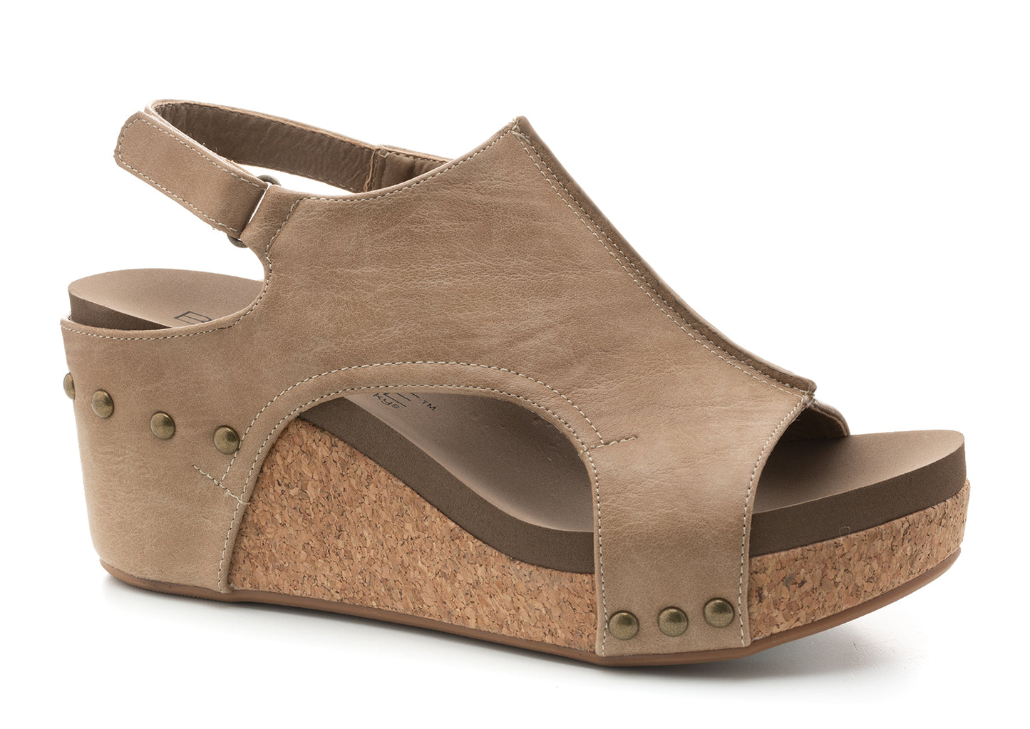Carley Smooth Wedge by Corkys