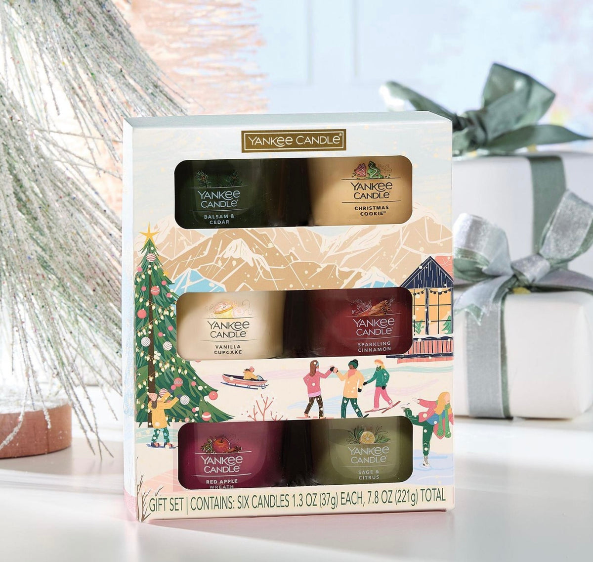 Holiday Minis 6-Pack Candles by Yankee Candle