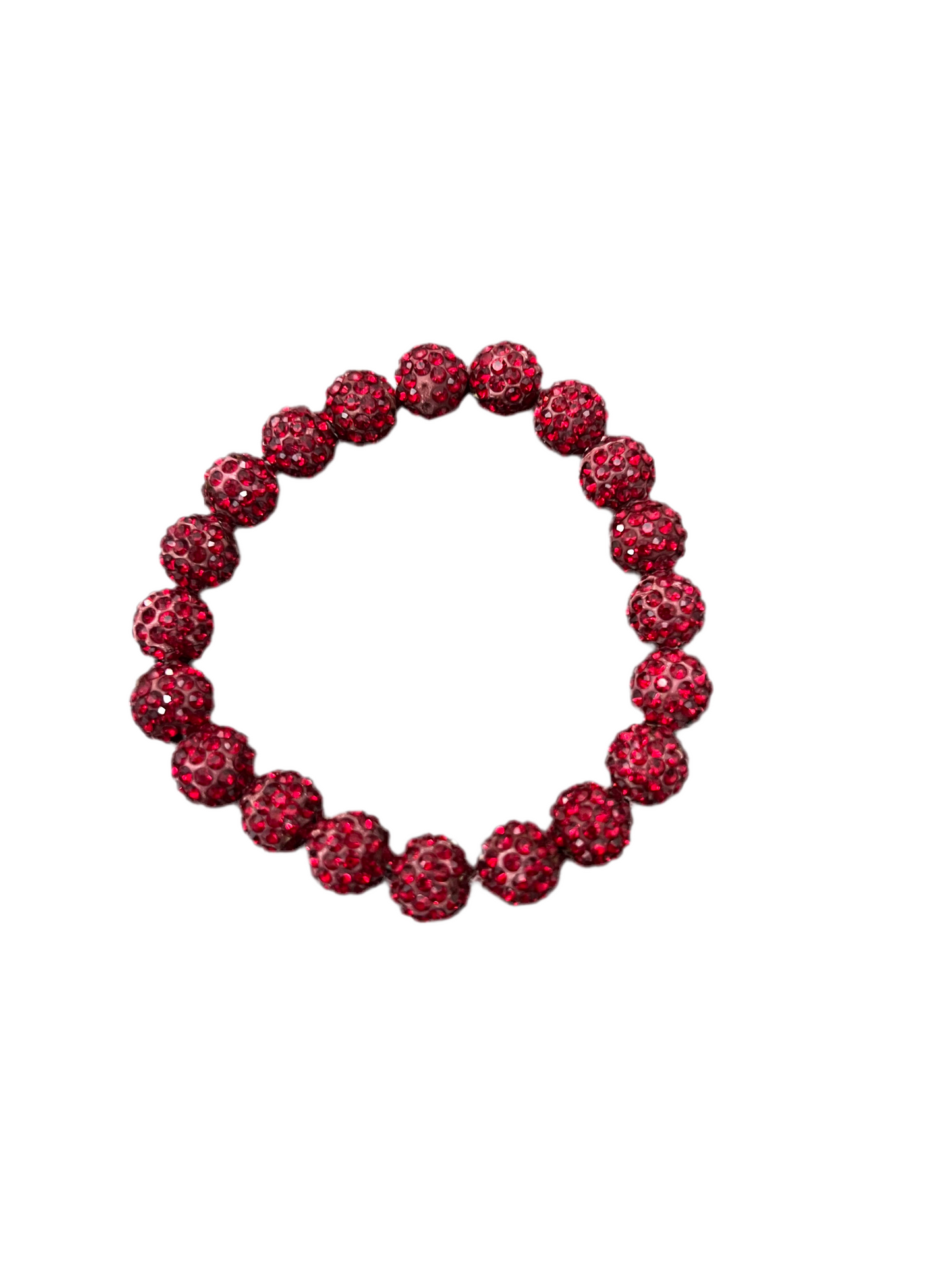 Beaded Stretch Rhinestone Bracelet