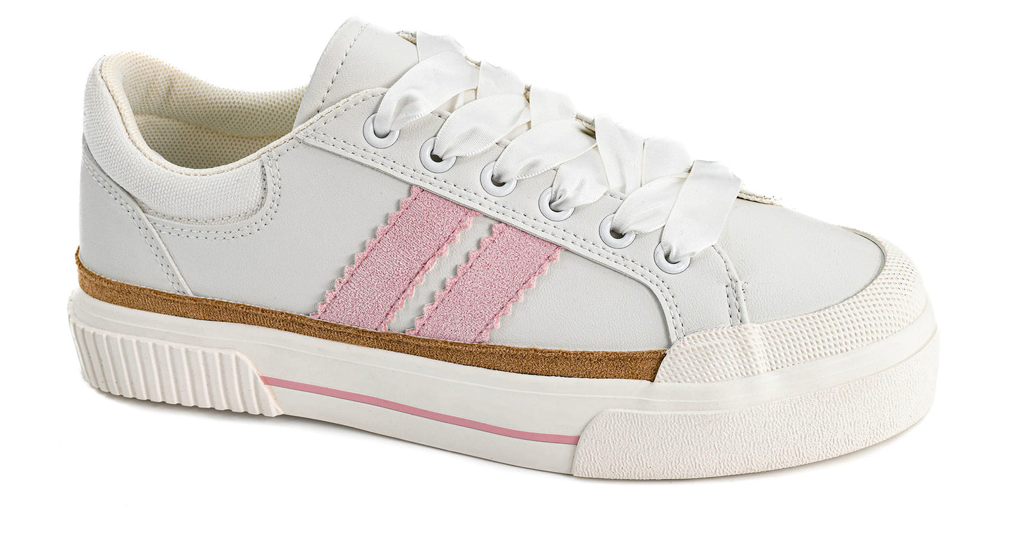 That’s Her Light Pink Hey Girl Sneaker by Corkys