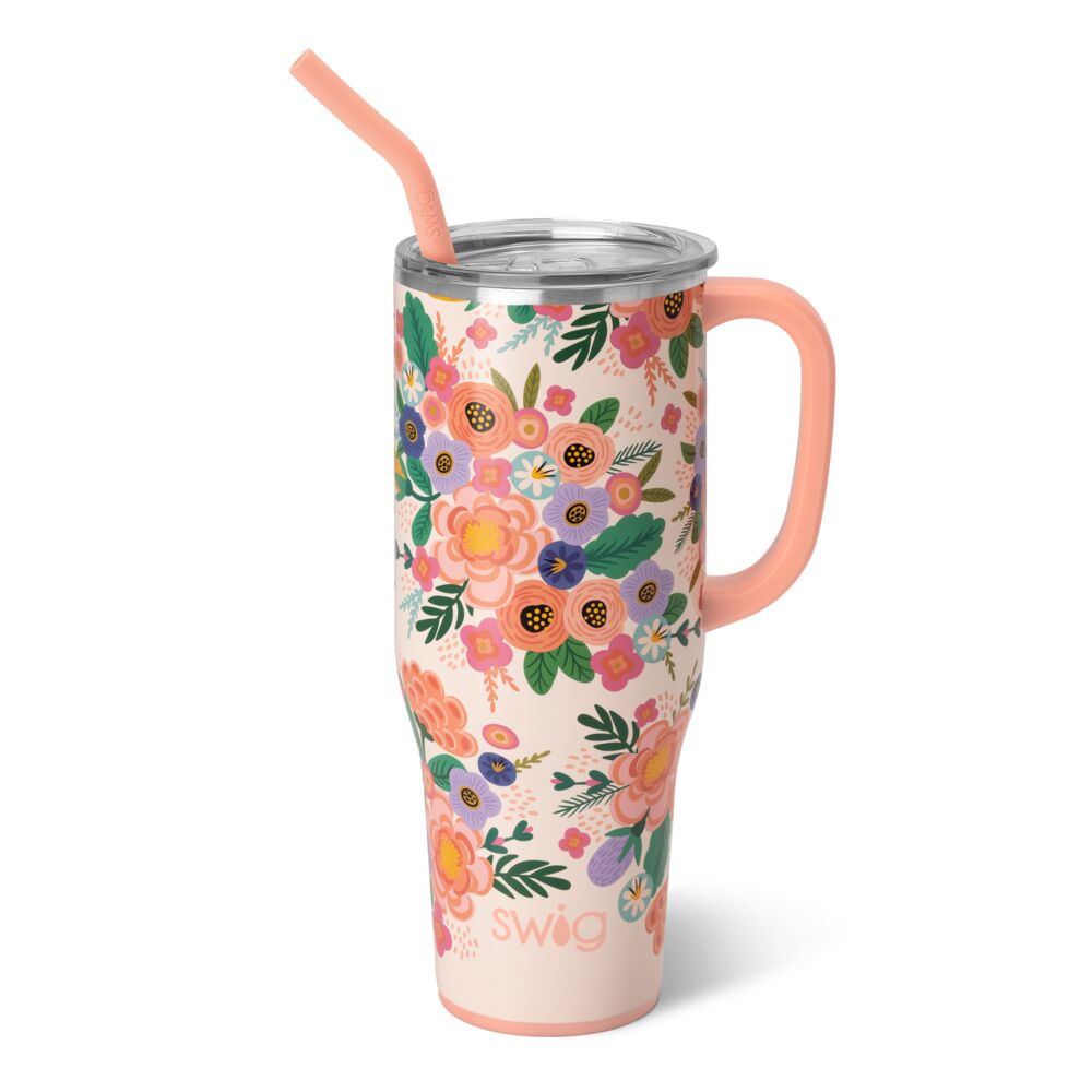 Full Bloom 40oz Mega Mug by Swig Life