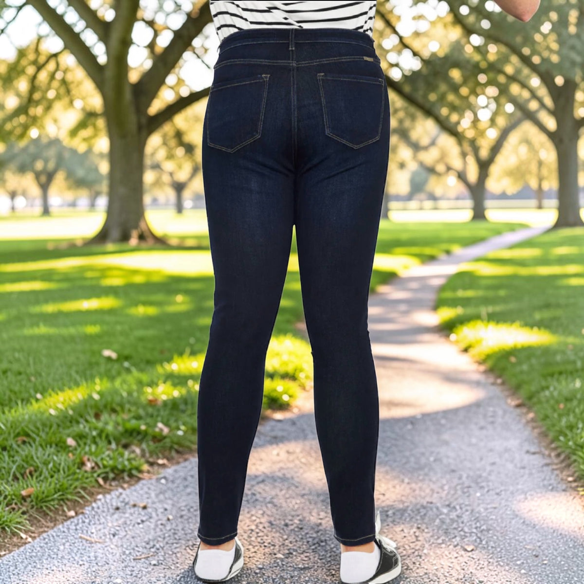 Felicity Ultra High Rise Super Skinny Jeans by Kan Can