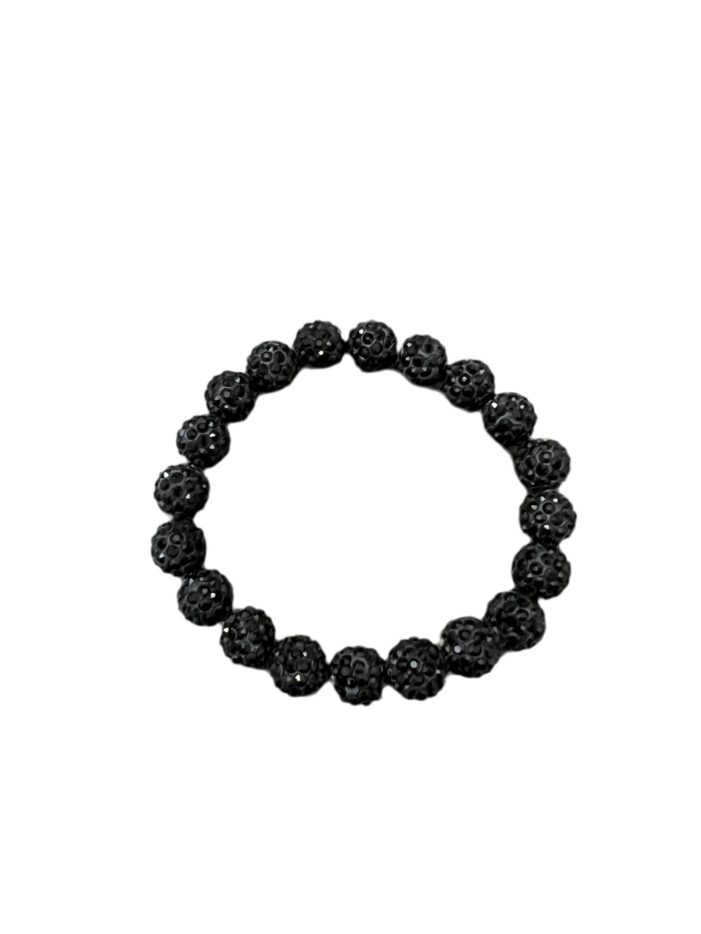 Beaded Stretch Rhinestone Bracelet