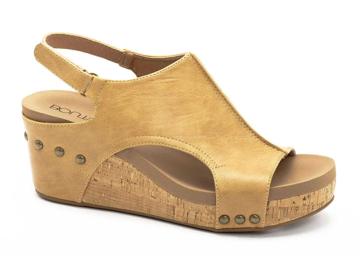 Carley Smooth Wedge by Corkys