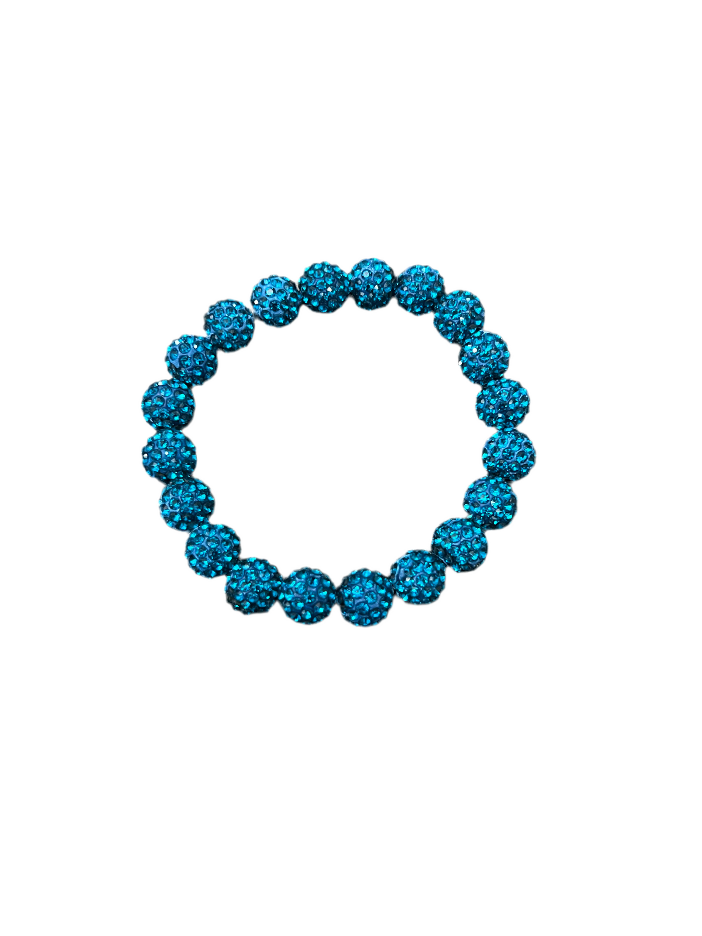 Beaded Stretch Rhinestone Bracelet