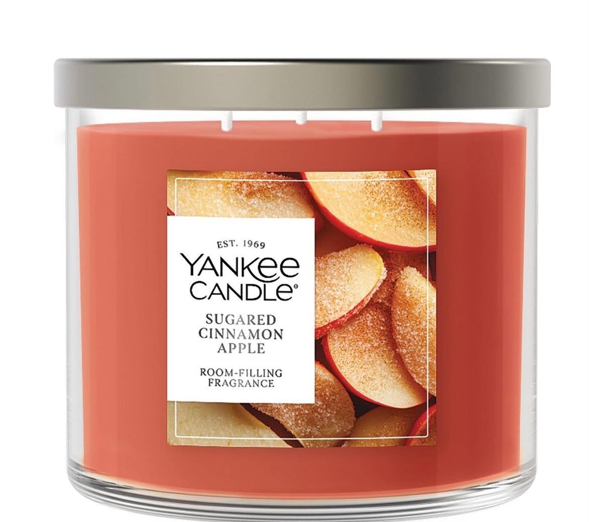 Sugared Cinnamon Apple 3-Wick Candle by Yankee Candle