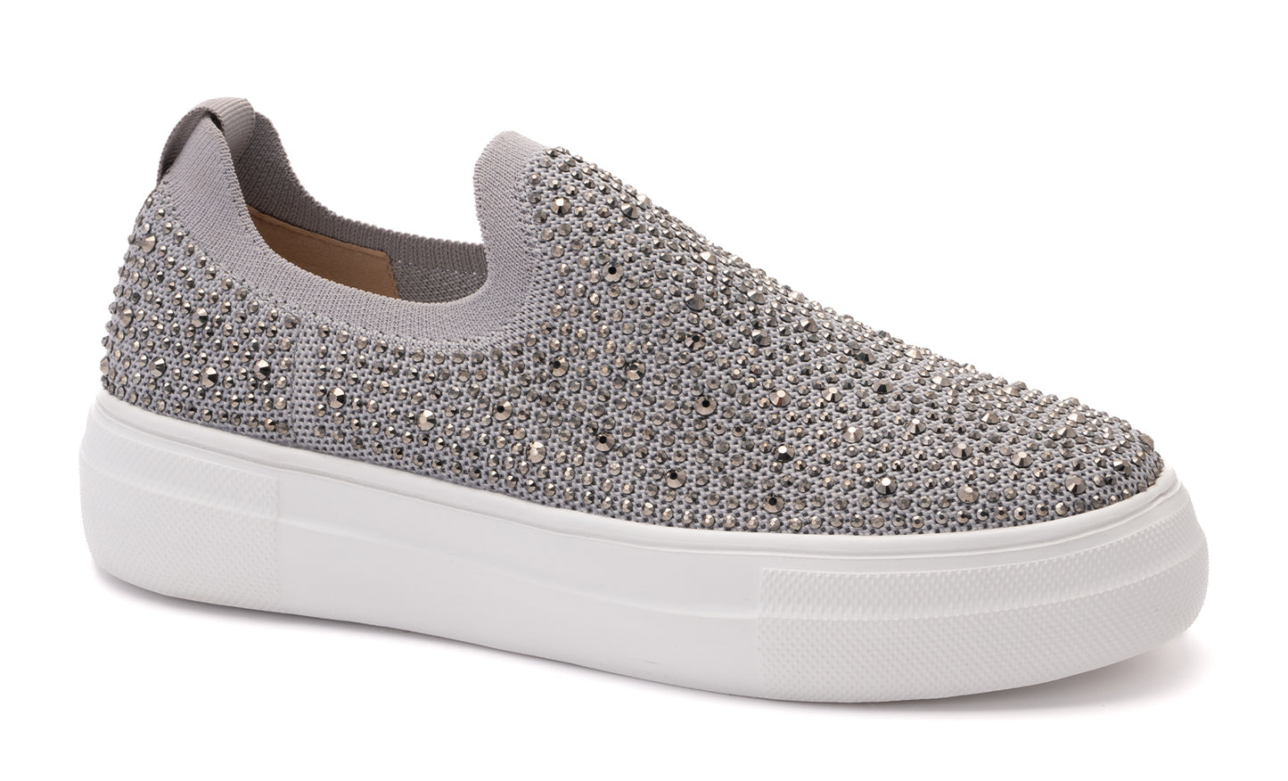 Swank Crystal Slip on Sneakers by Corkys