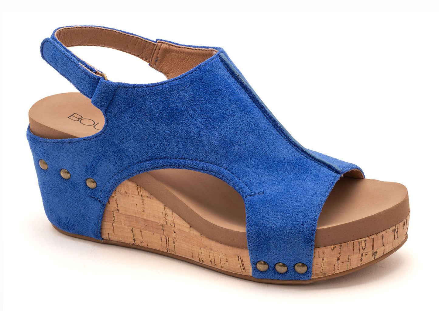 Carley Faux Suede Wedge by Corkys(Final Sale)