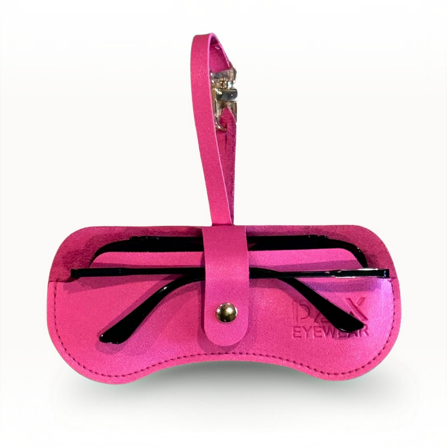 Hot Pink Eyewear Clutch For Sunglasses -Scratch Protection by Dax Eyewear