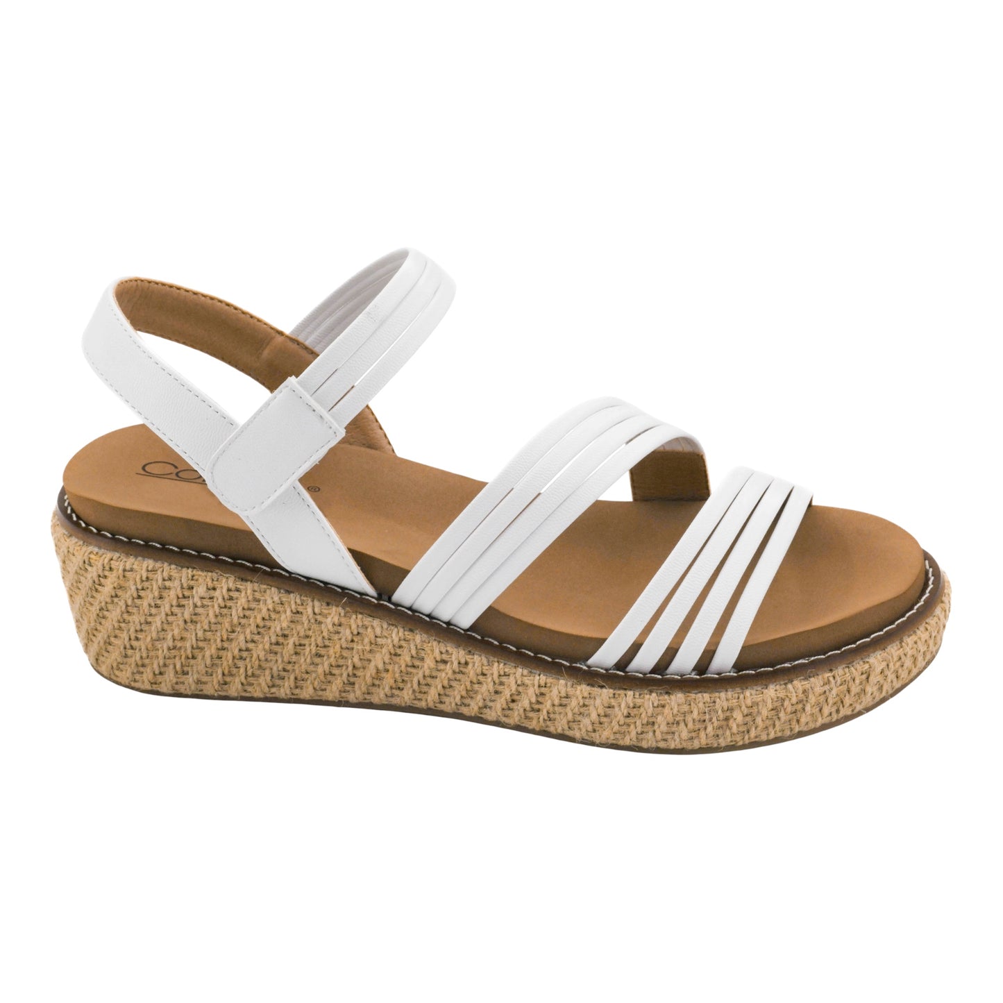 What About Now White Wedge by Corkys