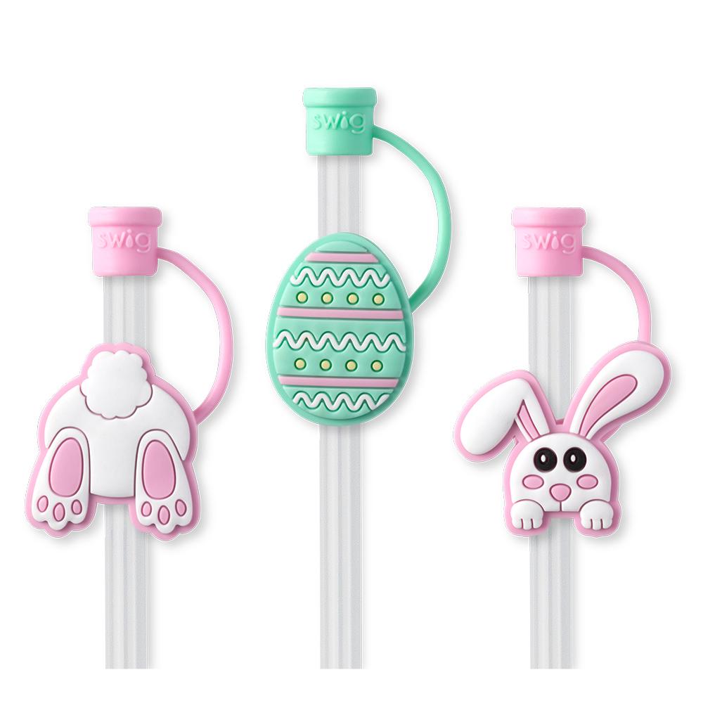 Bunny Trail Straw Topper Set by Swig Life