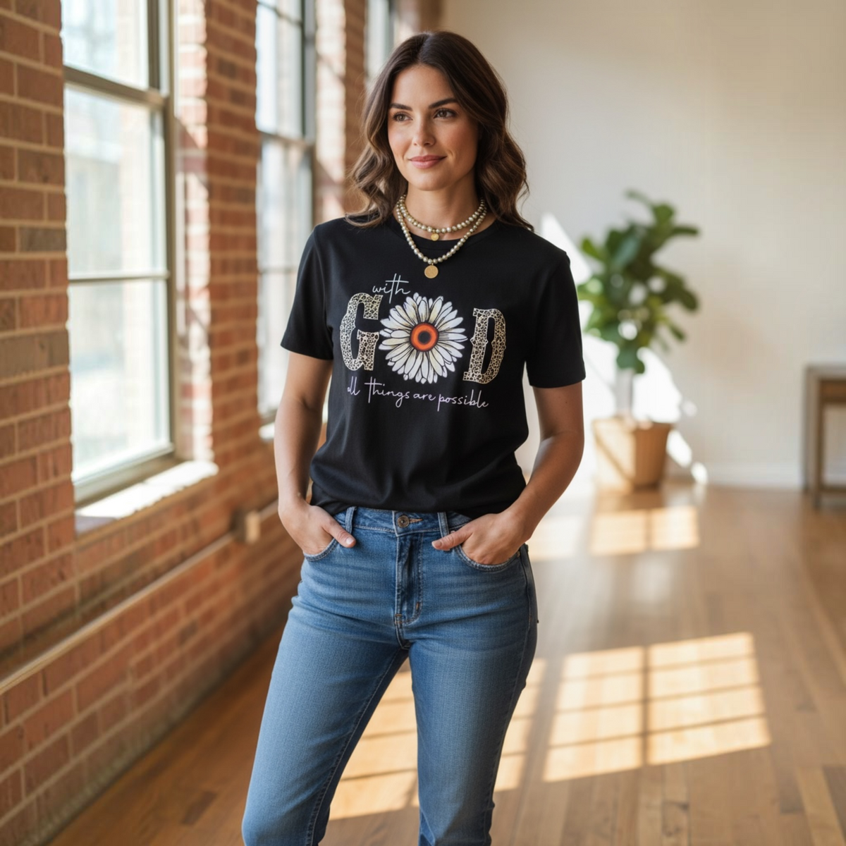 With God All Things Are Possible T-Shirt