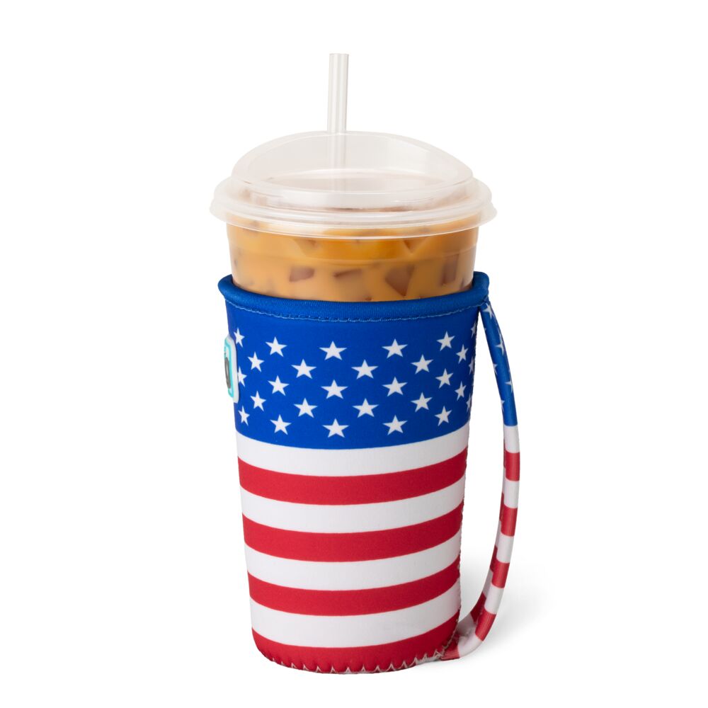 All American Iced Cup Coolie (Medium) by Swig Life