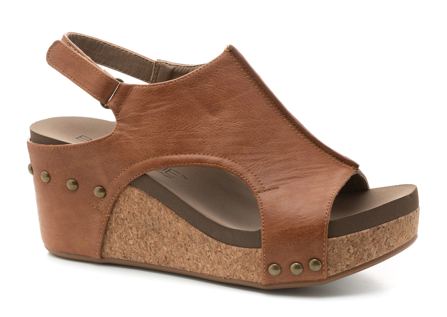 Carley Smooth Wedge by Corkys
