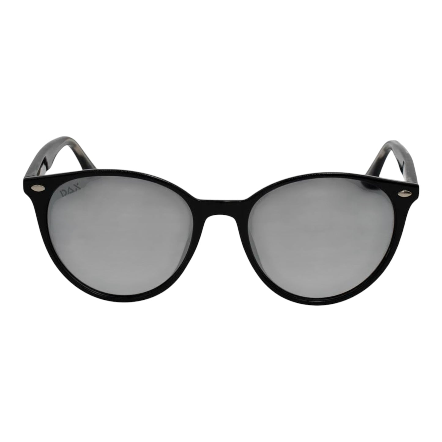 Asher in Black - Women's Polarized Round Sunglasses by Dax Eyewear