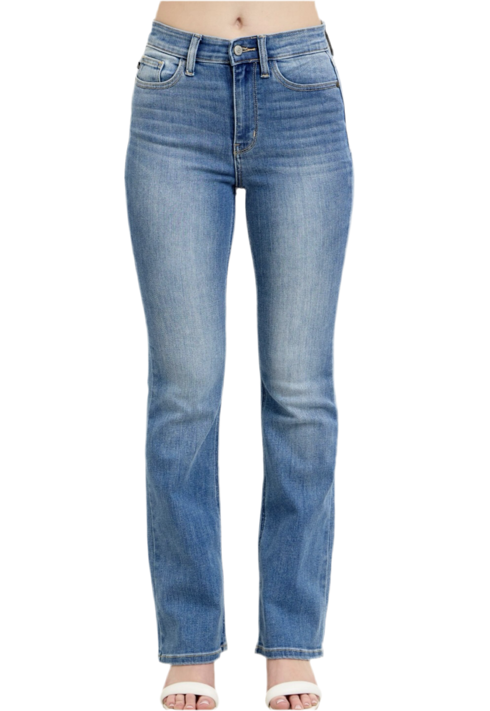 Judy Blue Classic Contrast Wash Bootcut Jeans