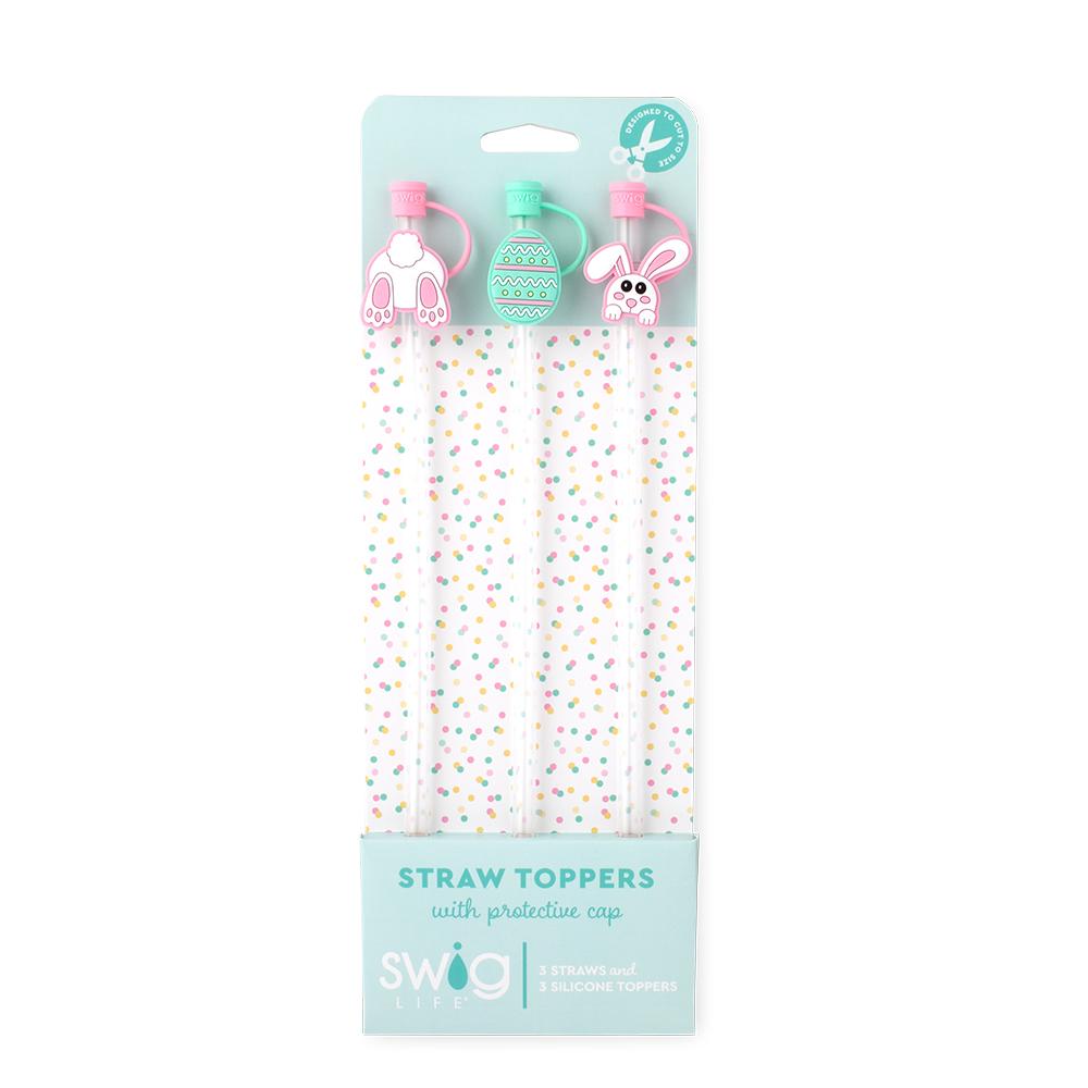 Bunny Trail Straw Topper Set by Swig Life