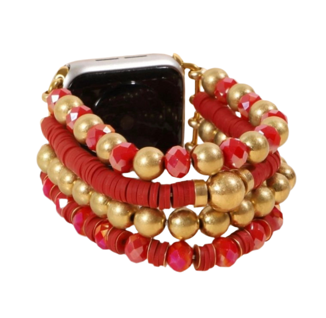 Stone & Beads Smart Watch Band.