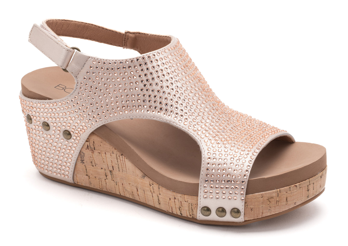 Carley Crystal Wedge by Corkys