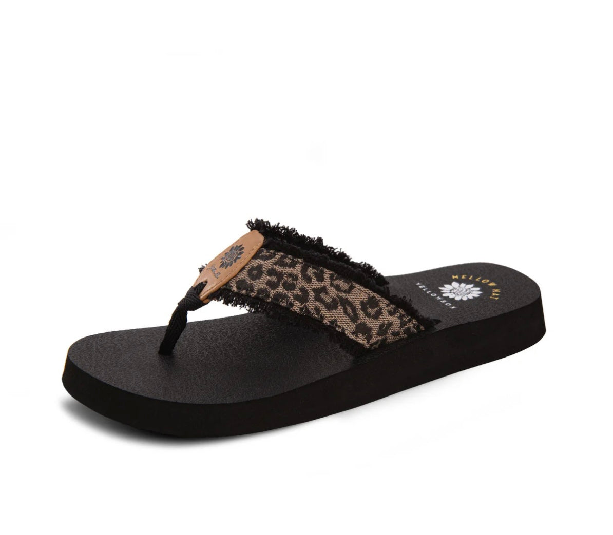 Nabhi Flip Flop (Black) by YellowBox