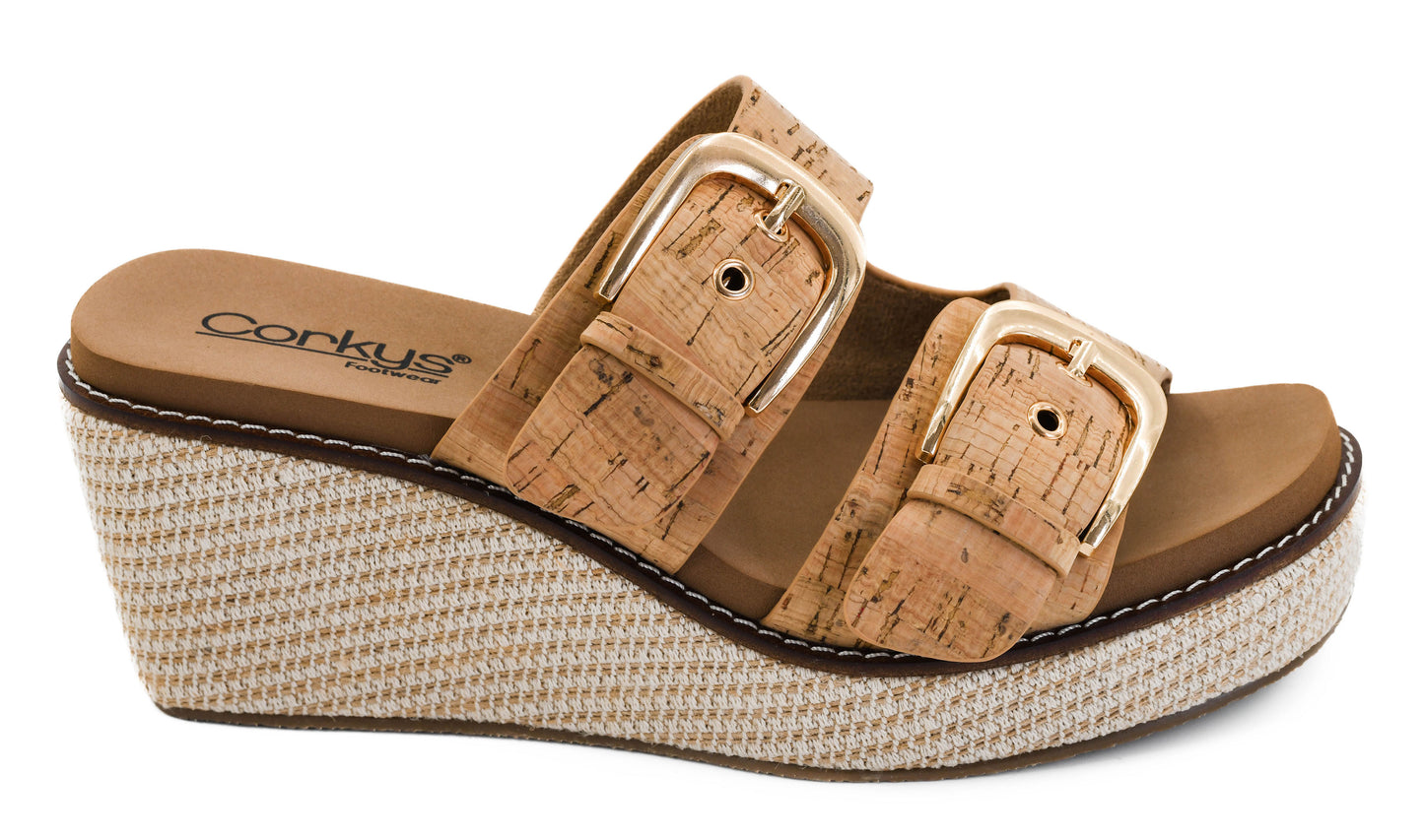 Manifest Cork Wedge by Corkys
