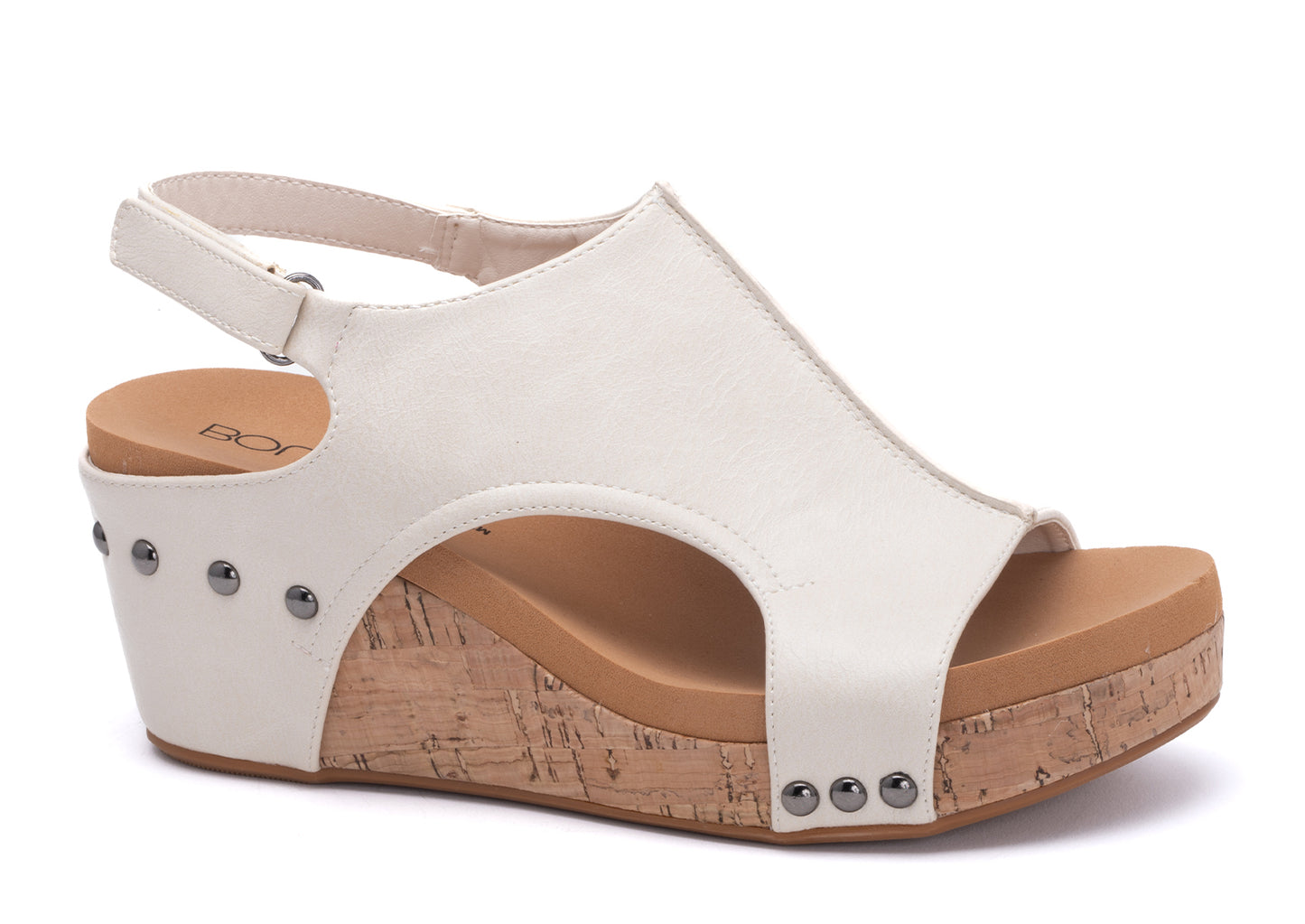 Carley Smooth Wedge by Corkys