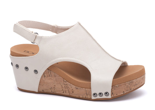 Carley Smooth Sandal by Corkys