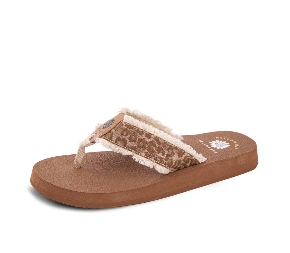 Nabhi Flip Flop (Tan) by YellowBox
