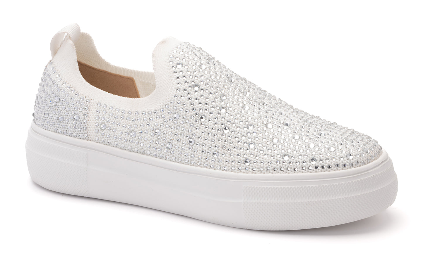 Swank Crystal Slip on Sneakers by Corkys