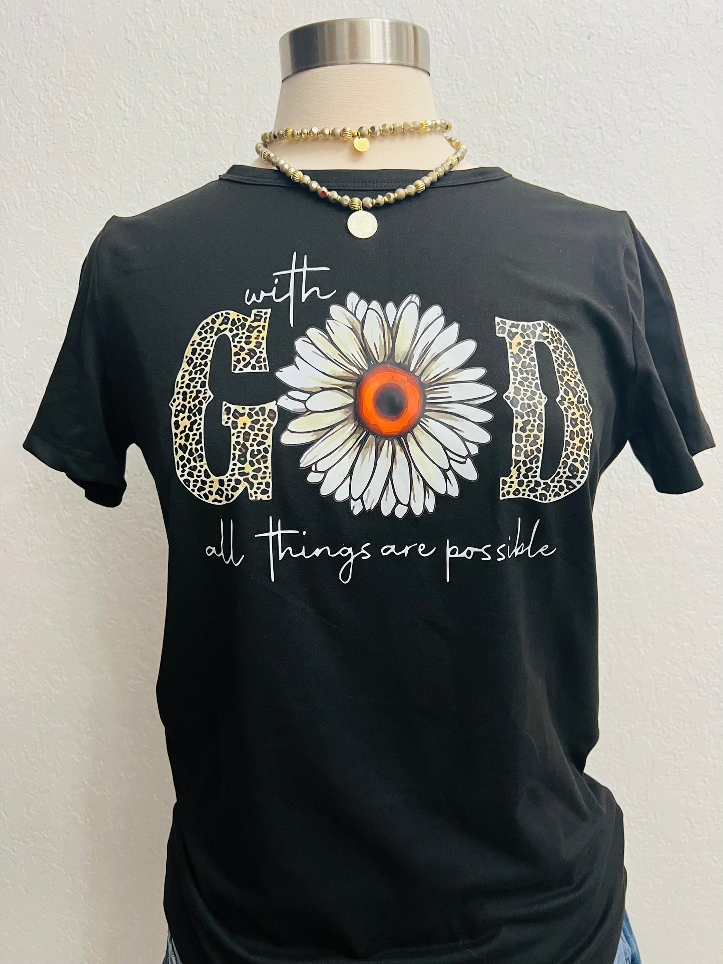 With God All Things Are Possible T-Shirt
