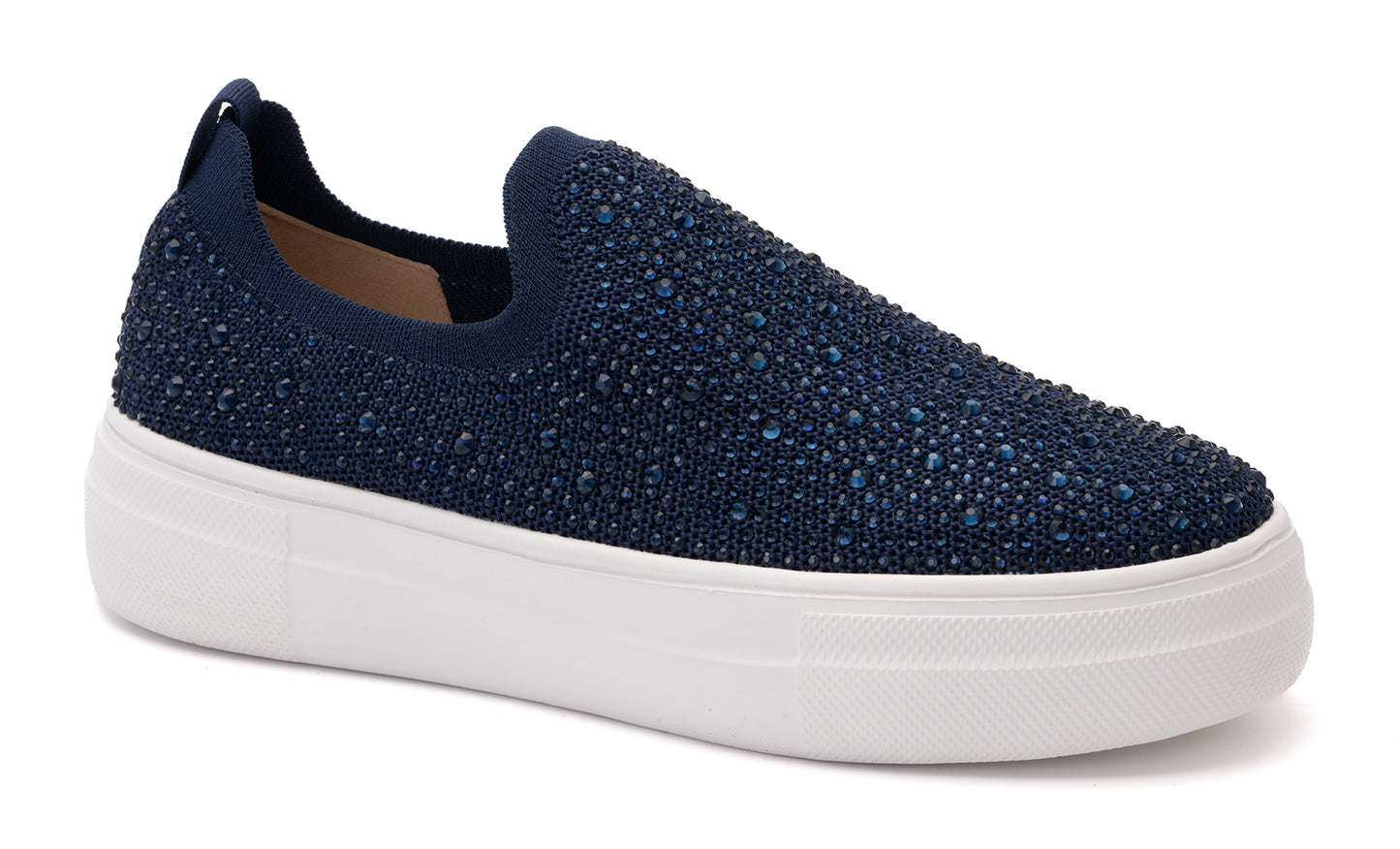 Swank Crystal Slip on Sneakers by Corkys