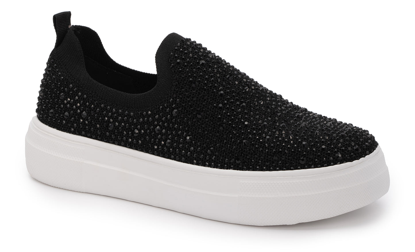 Swank Crystal Slip on Sneakers by Corkys