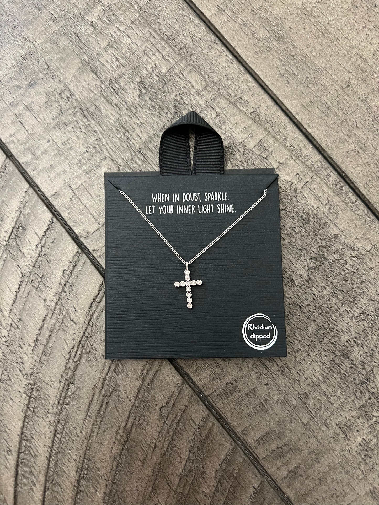 Cross Charm Necklace