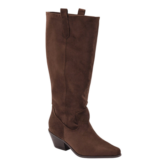 City Slicker (Chocolate Faux Suede) by Corkys