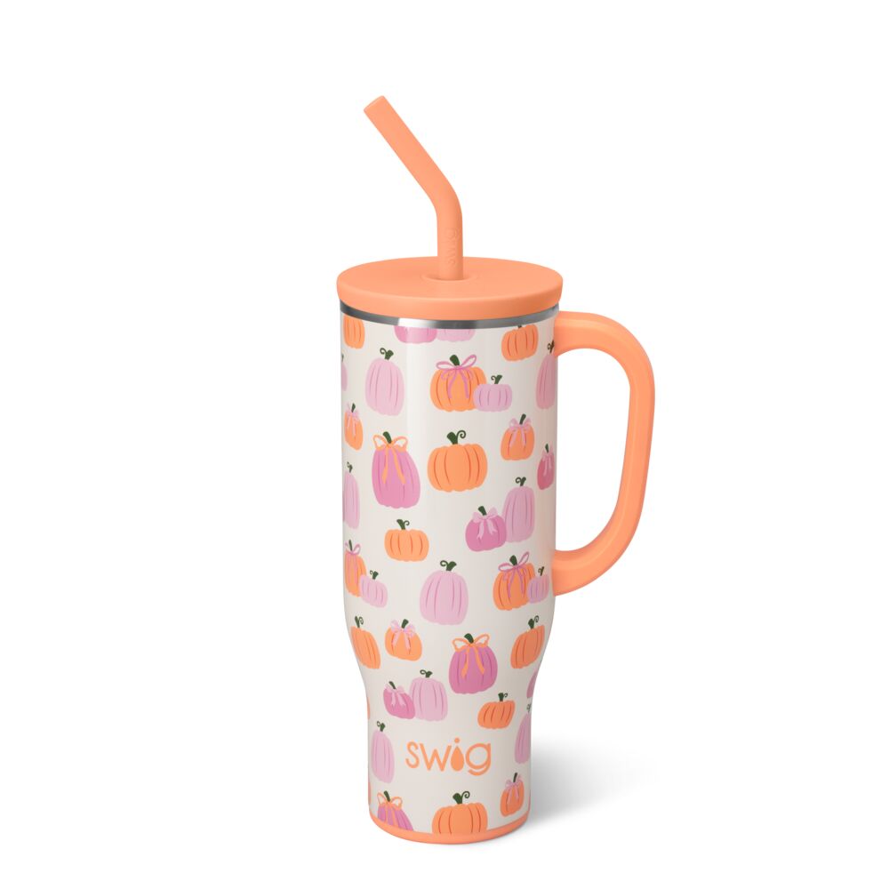 Pumpkins & Bows 30oz Mega Mug by Swig Life