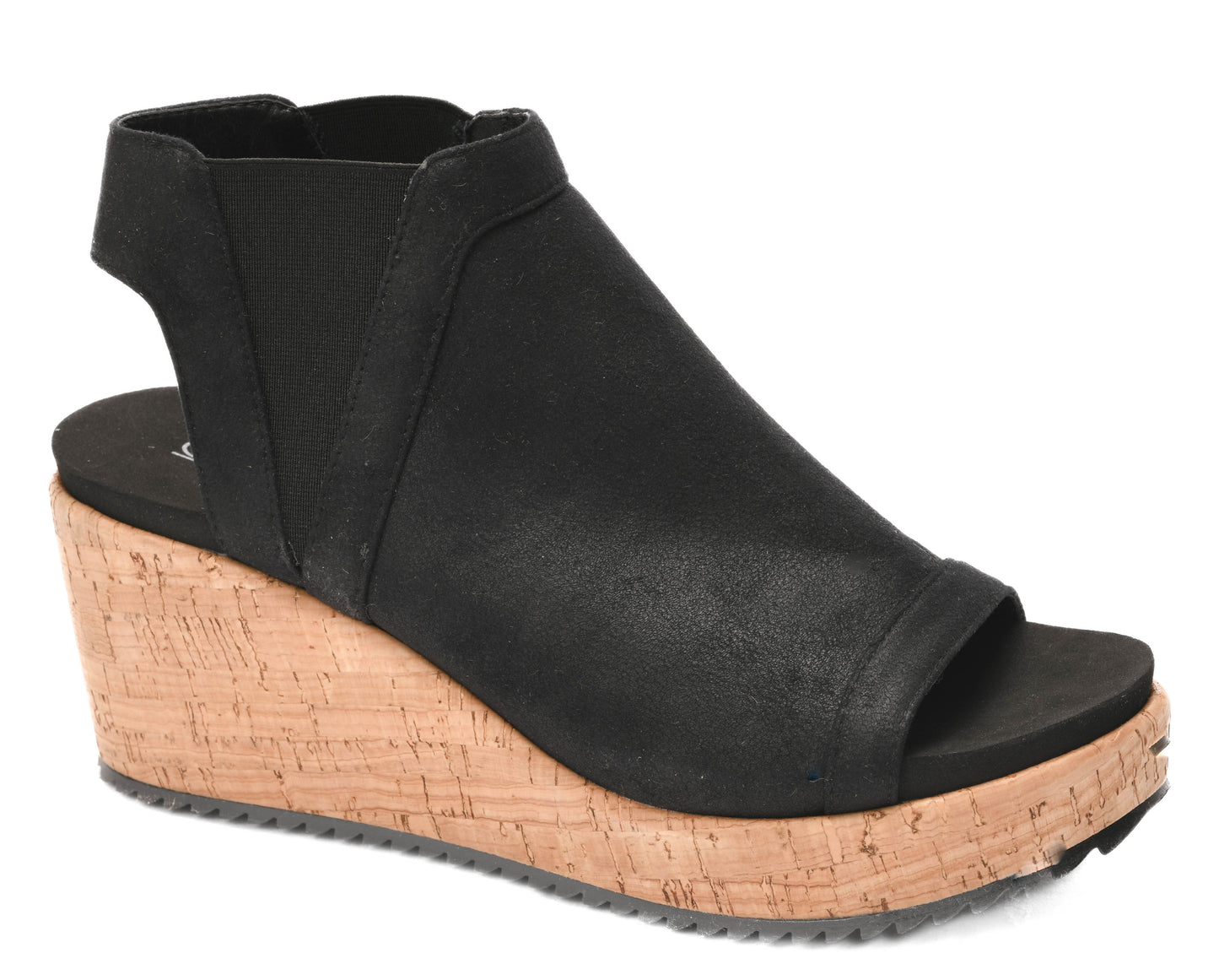 Easy Now Black Oil Pu Wedge by Corkys