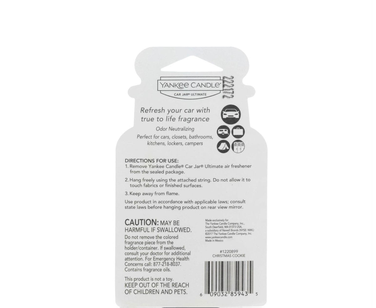 Car Jar Ultimate Christmas Cookie by Yankee Candle