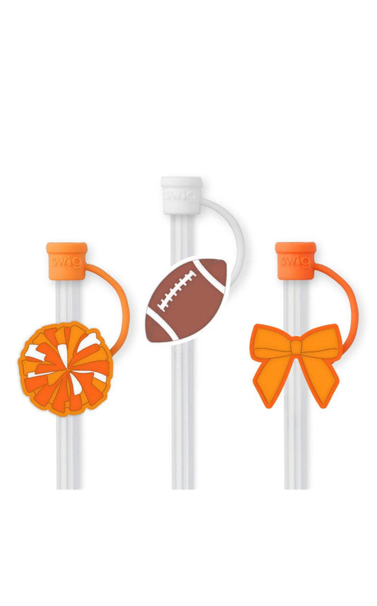 We've Got Spirit Orange Straw
Topper Set by Swig Life