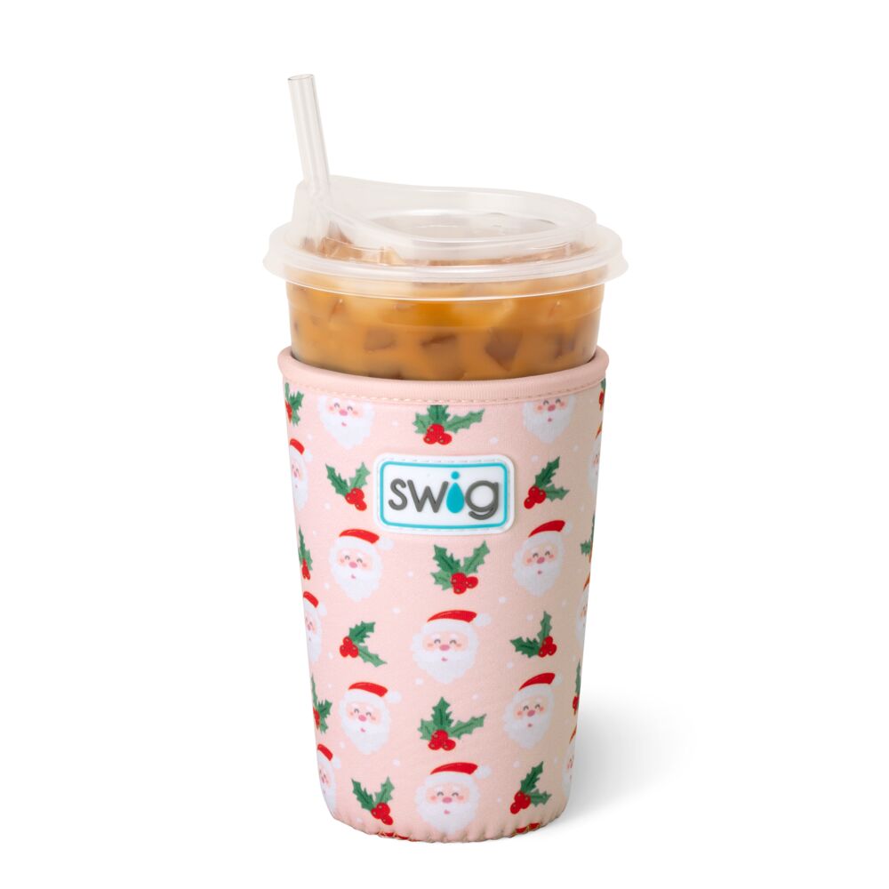 Holly Jolly Iced Cup Coolie by Swig Life