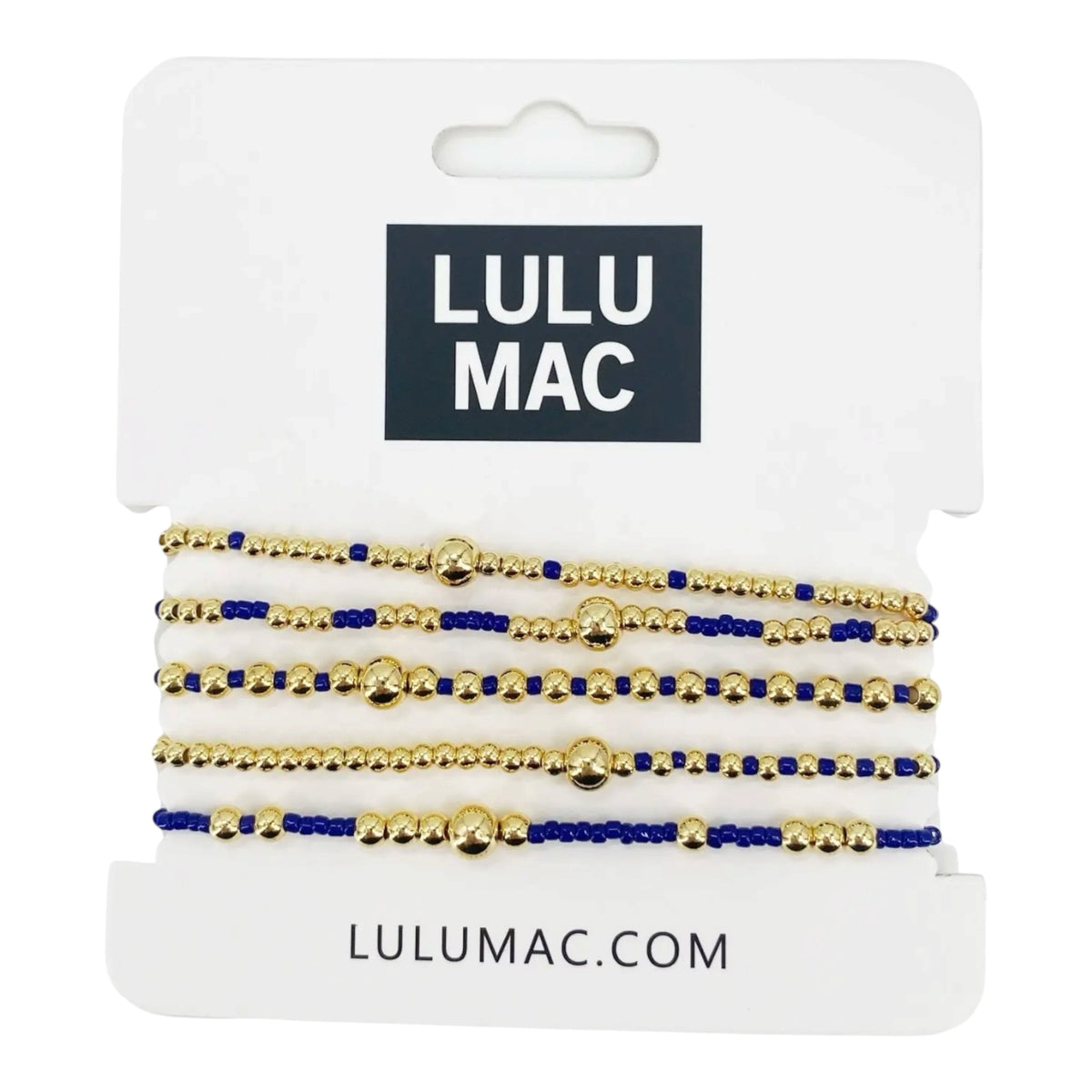 Lulu Mac (Navy/Gold) Bracelet