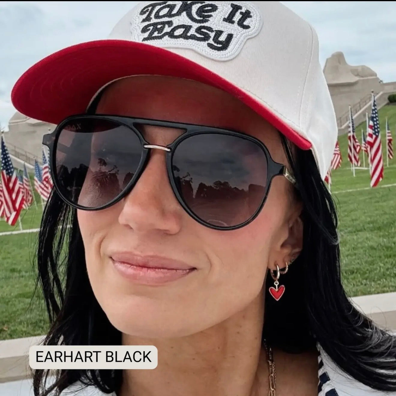 Earhart Aviator Polarized Sunglasses by Dax Eyewear