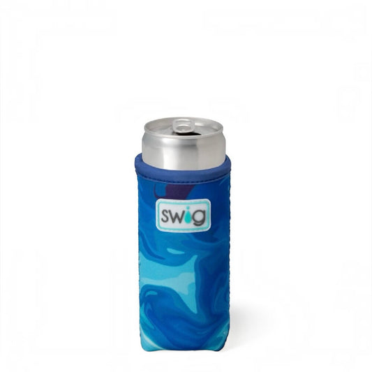 Blue Lagoon Slim Can Coolie by swig Life