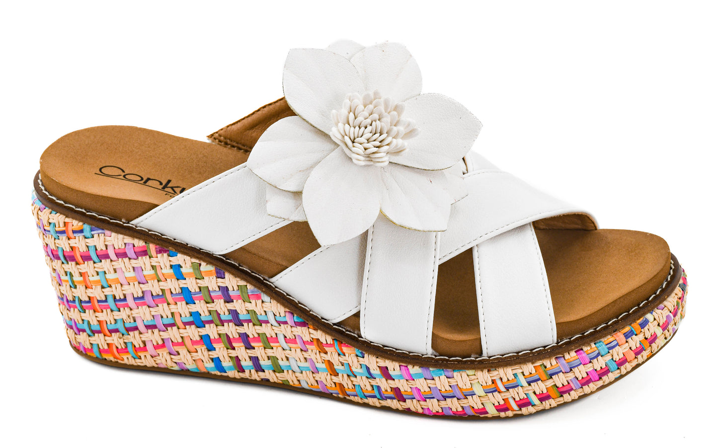 Heartbreaker White Wedge by Corkys
