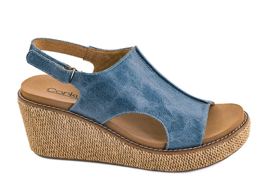 Carley Ocean Wedge by Corkys