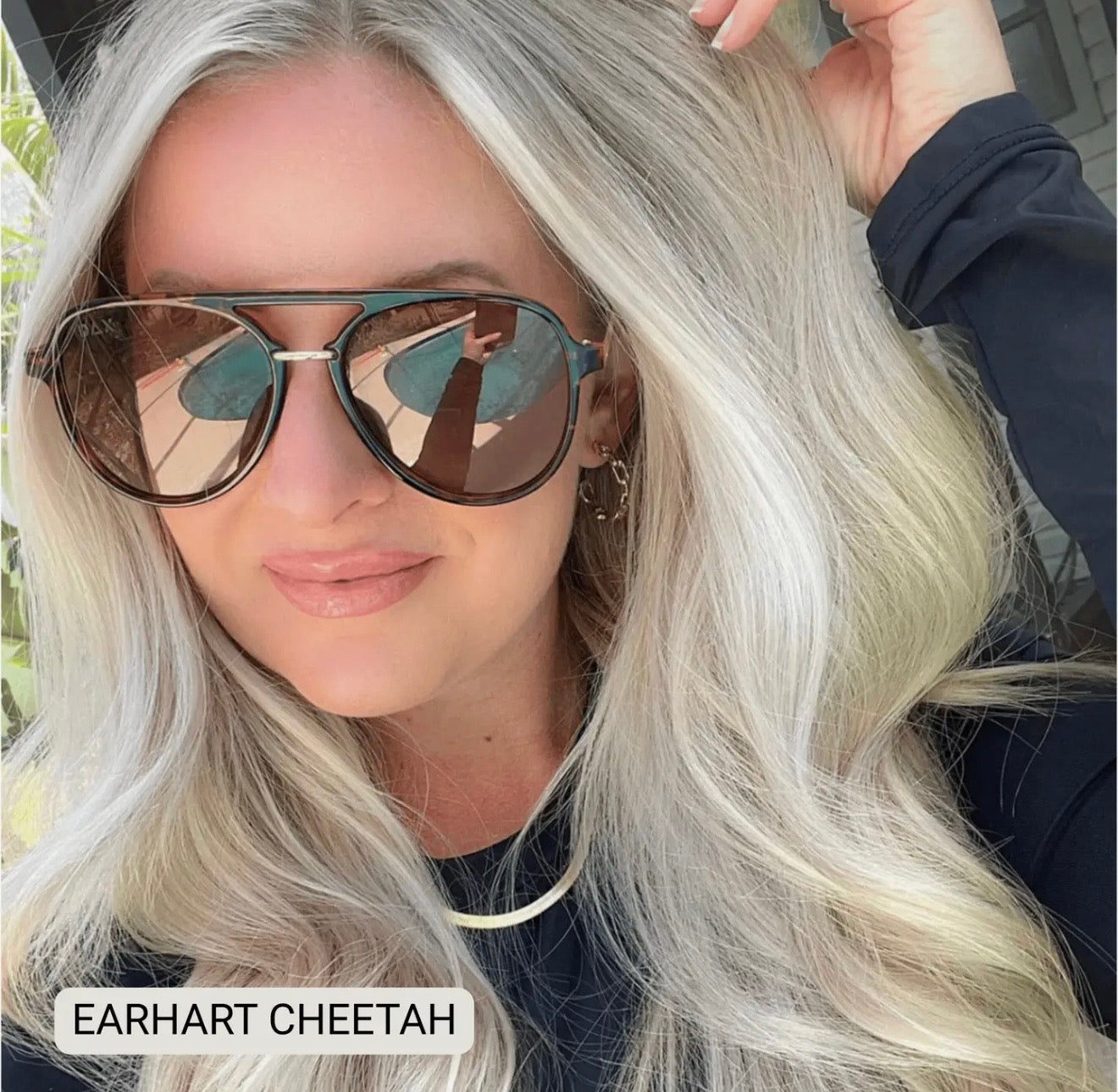 Earhart Aviator Polarized Sunglasses by Dax Eyewear